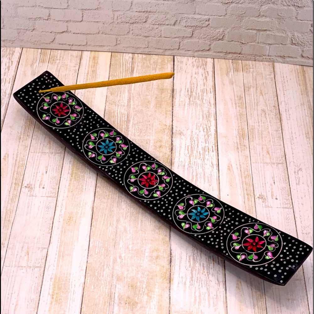 Incense Holder Floral Design